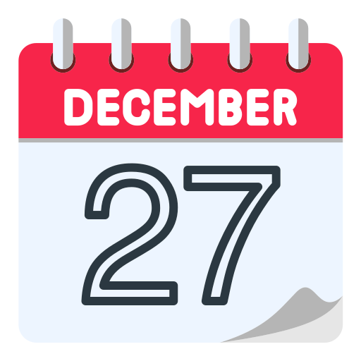 diciembre icono gratis