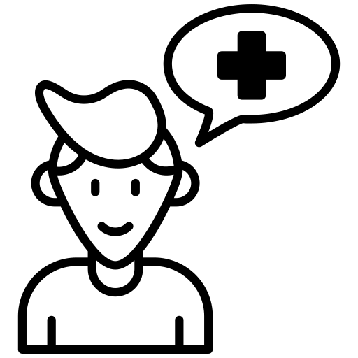 Positive thinking free icon
