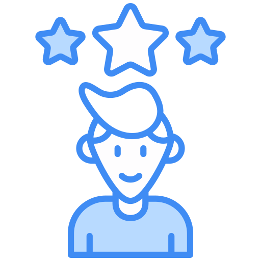 Confidence free icon Confidence free icon