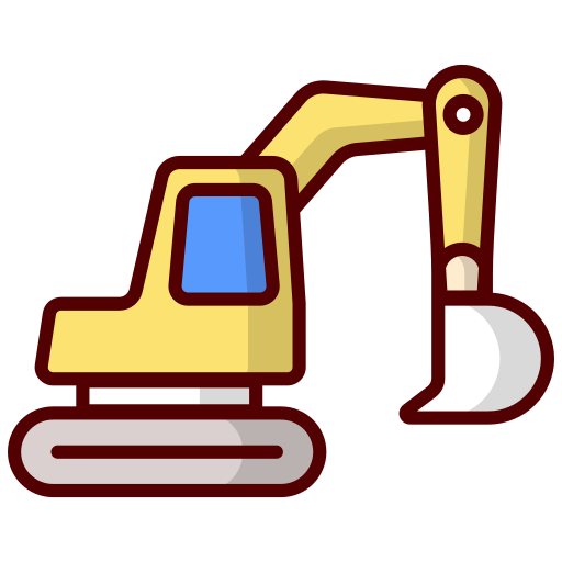 excavador icono gratis