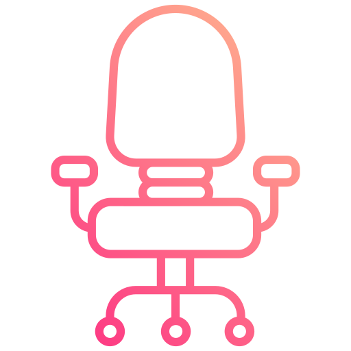 Офисный стул бесплатно иконка Офисный стул бесплатно иконка