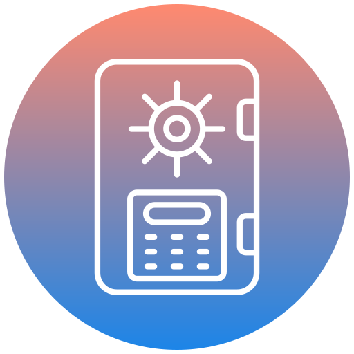 coffre-fort Icône gratuit