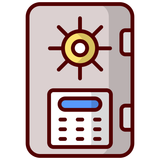 coffre-fort Icône gratuit