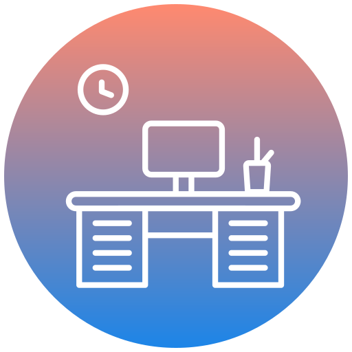 Desk free icon