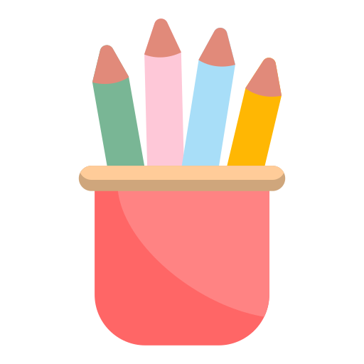 boîte à crayons Icône gratuit