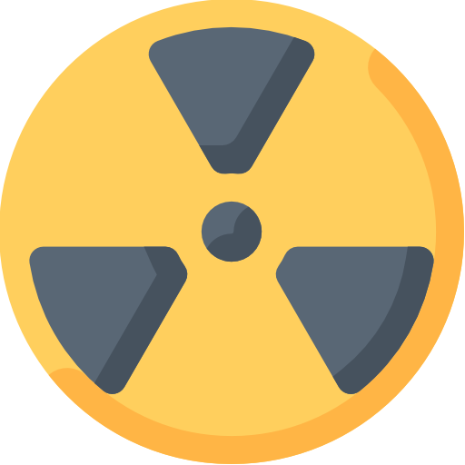 radioactif Icône gratuit radioactif Icône gratuit