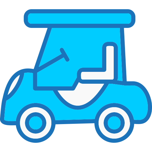 Golf cart free icon