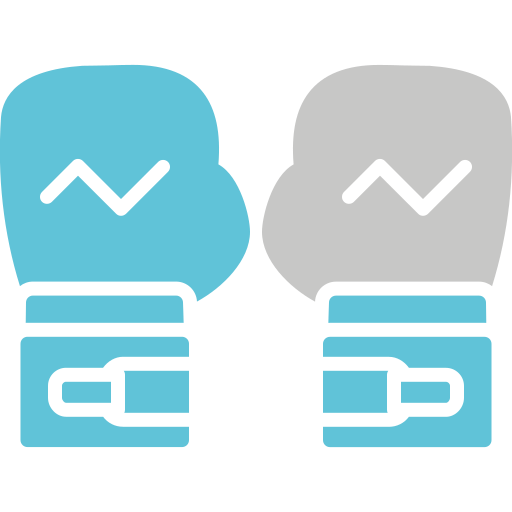 Боксерские перчатки бесплатно иконка