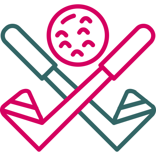 Клюшки для гольфа бесплатно иконка