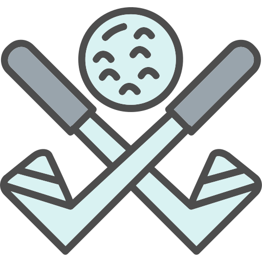 Клюшки для гольфа бесплатно иконка