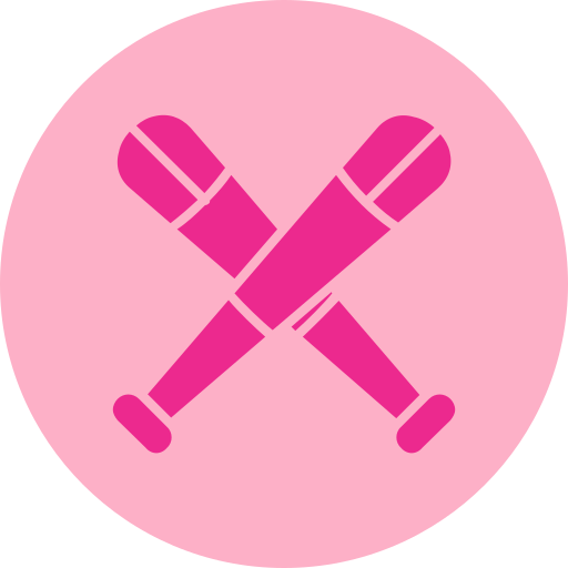 baseballschläger kostenlos Icon baseballschläger kostenlos Icon