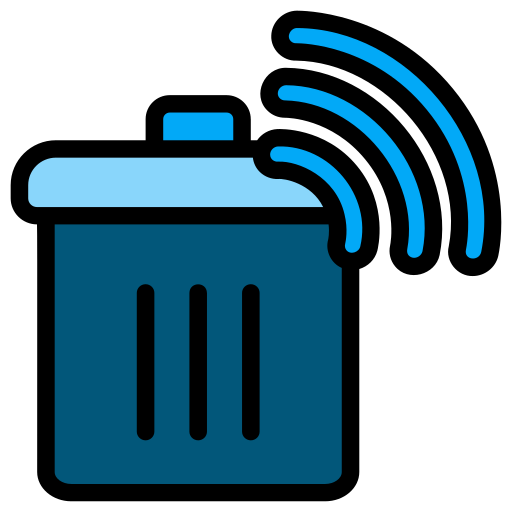 cubo de basura icono gratis