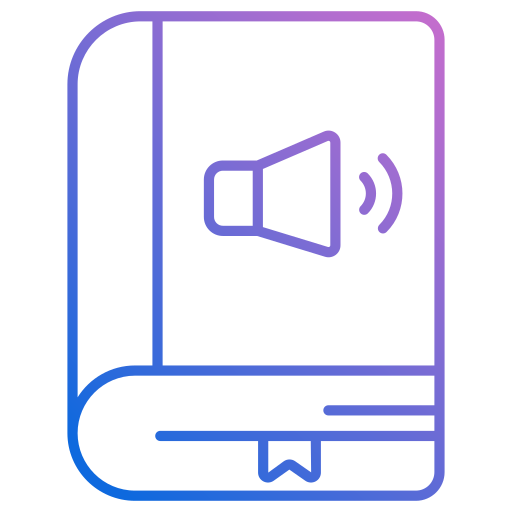 audio libro icono gratis