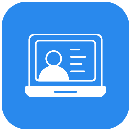 educación en línea icono gratis