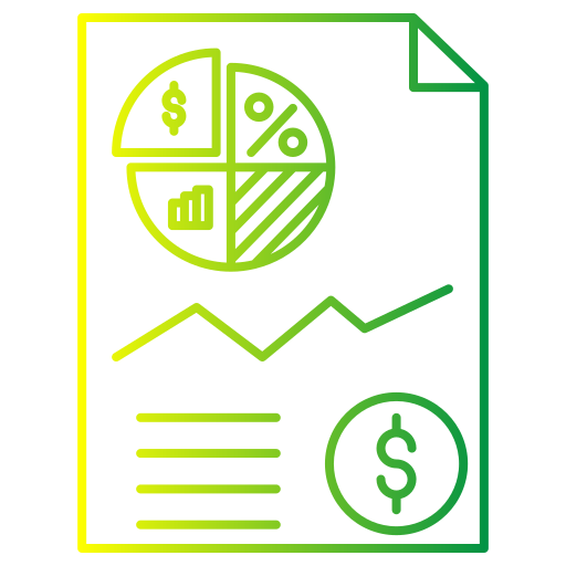 relatório financeiro grátis ícone relatório financeiro grátis ícone