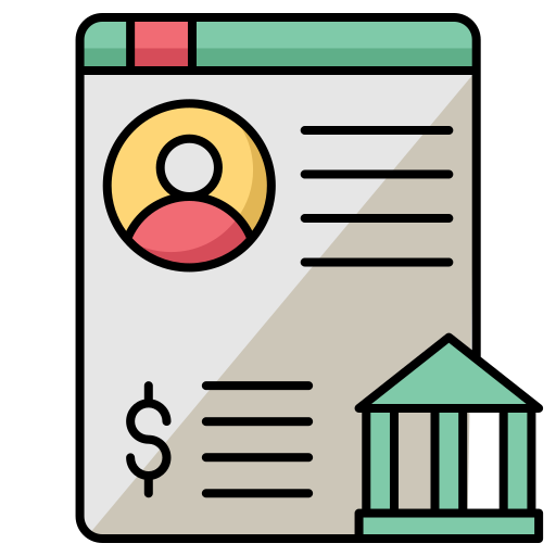 compte bancaire Icône gratuit compte bancaire Icône gratuit