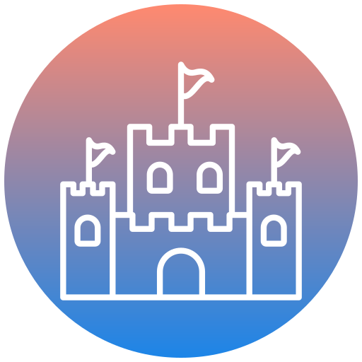 castillo icono gratis