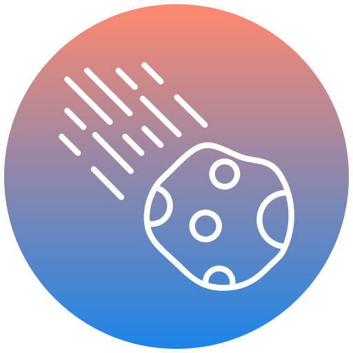 meteorito icono gratis