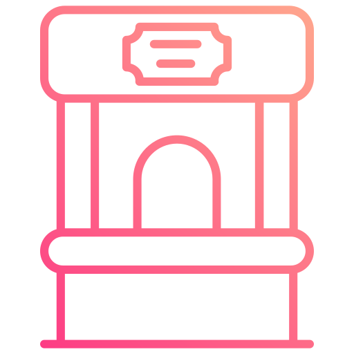 Ticket office free icon