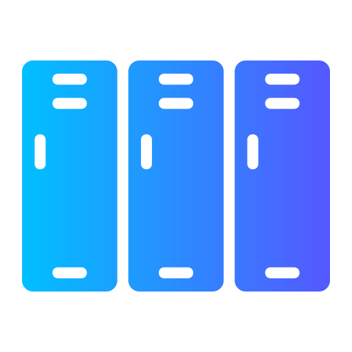 casilleros icono gratis