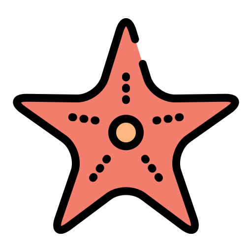 estrella de mar icono gratis