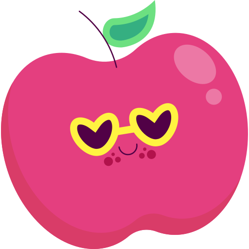 manzana gratis sticker