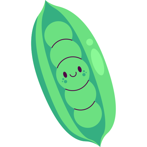 petits pois gratuit sticker