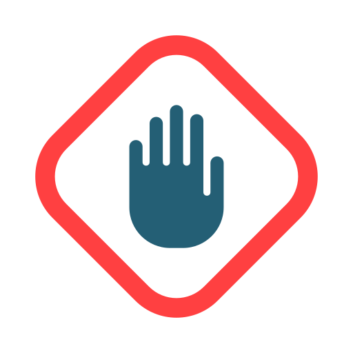 Stop free icon