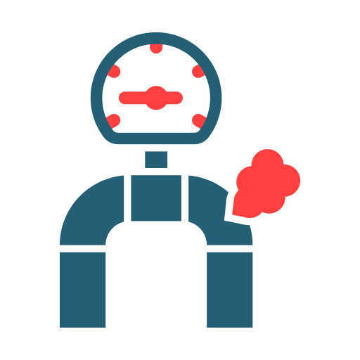 Gas leak free icon Gas leak free icon