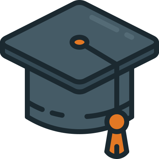 graduación icono gratis