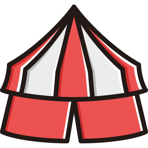 acampar icono gratis