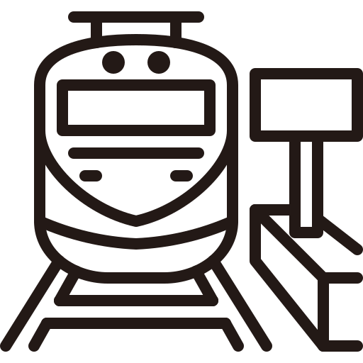 estación icono gratis