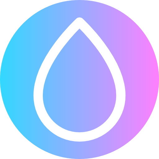 Blood drop Super Basic Rounded Circular icon