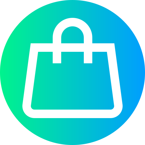 Shopping bag Super Basic Straight Circular icon