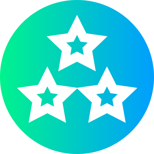 Star Super Basic Straight Circular icon