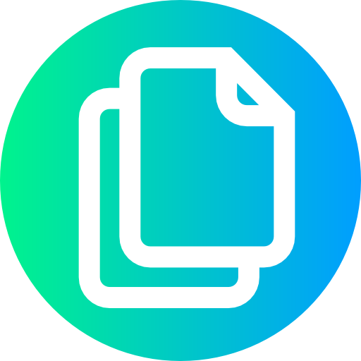 File Super Basic Straight Circular icon