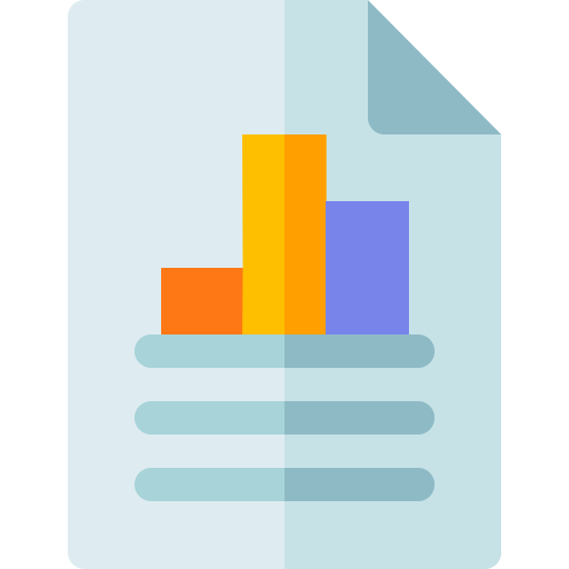 Analytics Basic Rounded Flat icon