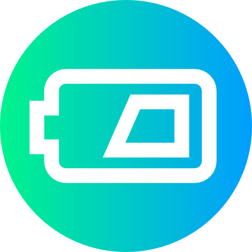 media batería icono gratis