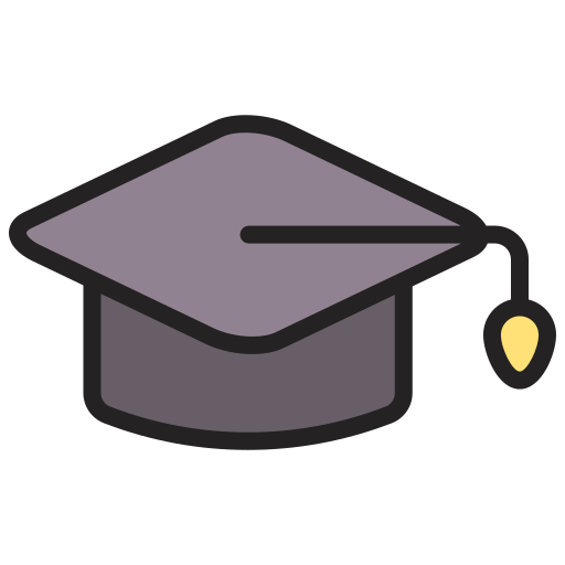 graduación icono gratis