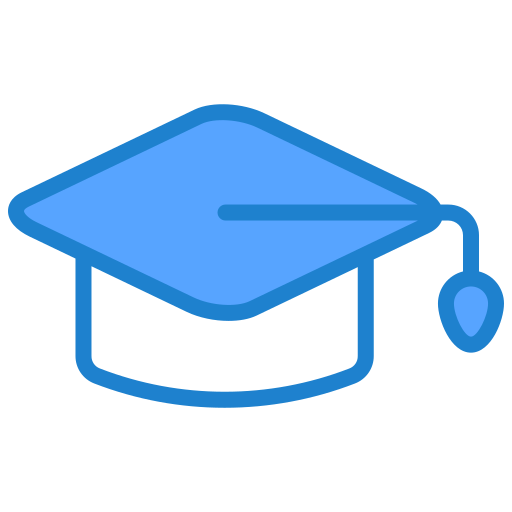 graduación icono gratis