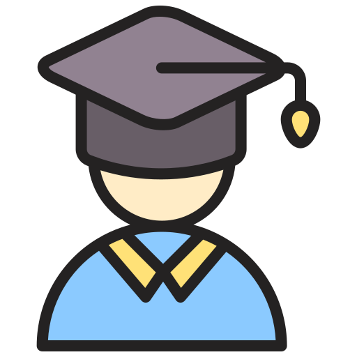 graduación icono gratis