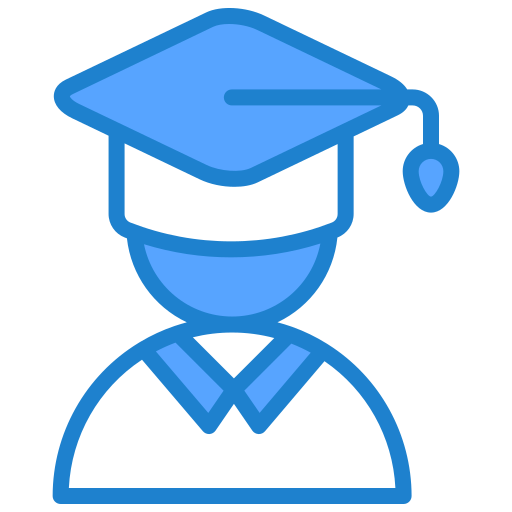 graduación icono gratis