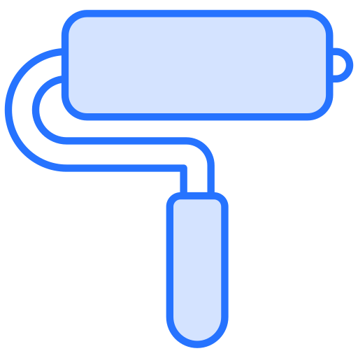 rodillo icono gratis