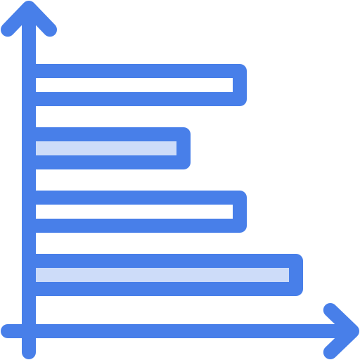 gráfico de barras icono gratis