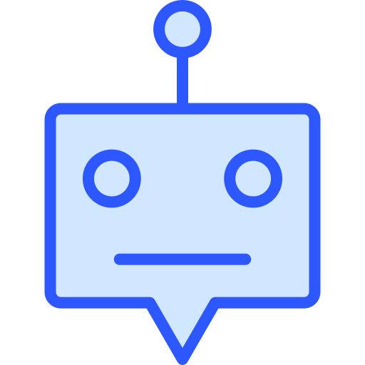 robot de chat icono gratis