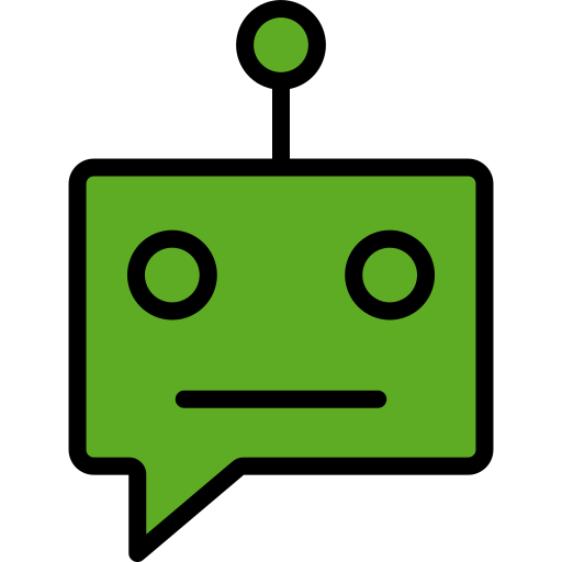 robot de chat icono gratis