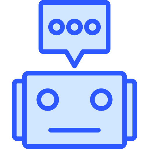 robot de chat icono gratis