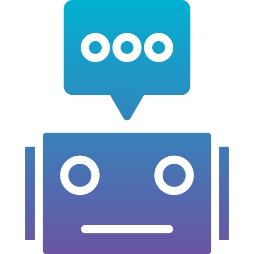 robot de chat icono gratis