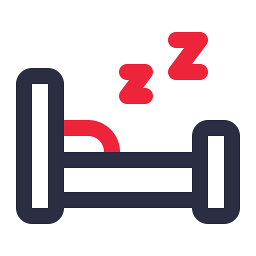 Bed free icon