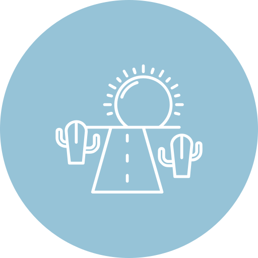 estrada grátis ícone